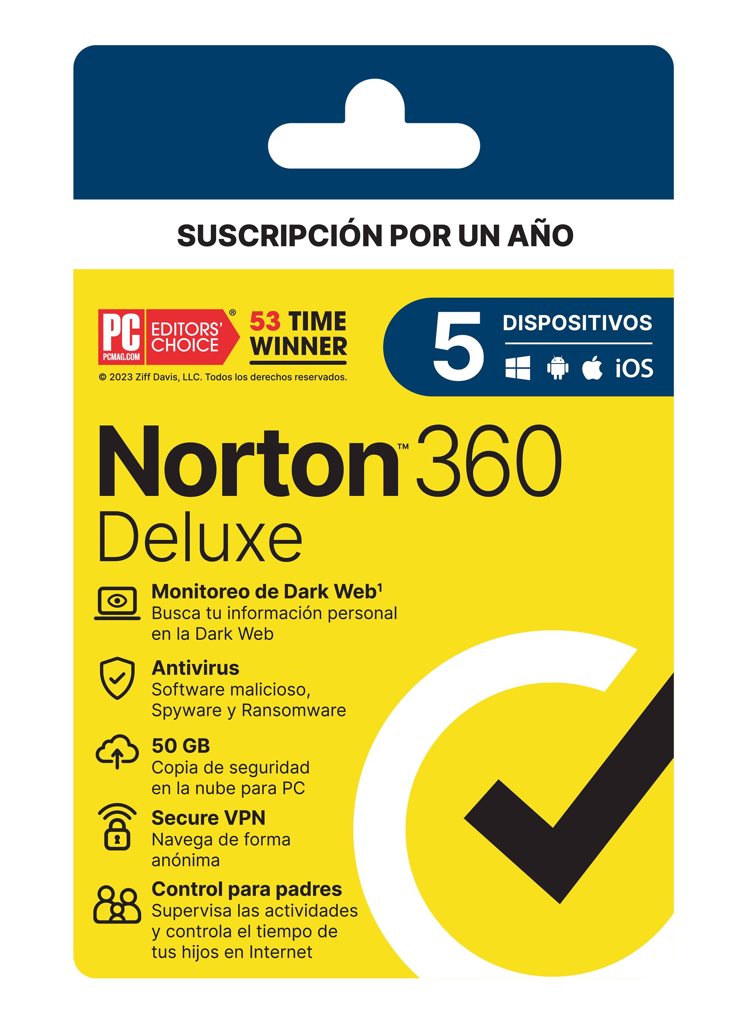 NORTON 360 DELUXE 5D 1A 21443401 - NORTON 360 DELUXE 5D 1A 21443401 -
